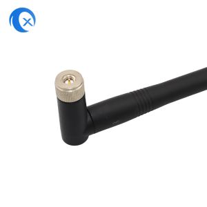 2.4G High Gain 5dBi Fixed Right Angle External Rubber Duck WiFi SMA Antenna for