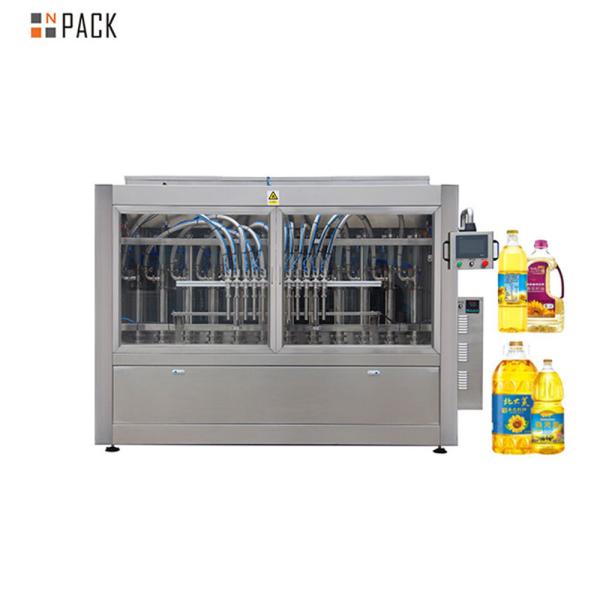 Liquid Vegetable Oil Filling Machine Fully Automatic Mustard Oil Bottle Filling
