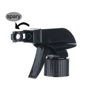 28/410 Air Freshener Sprayer, Customizable Black Plastic Trigger Sprayer, Foam