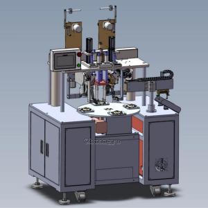 China 4KW Automatic Conveyor Kids Cup Mask Earloop Welding Machine factory