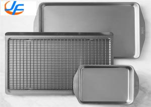 China RK Bakeware China Stainless Steel and Aluminium Baking Tray Aluminium Jelly Roll Tray factory