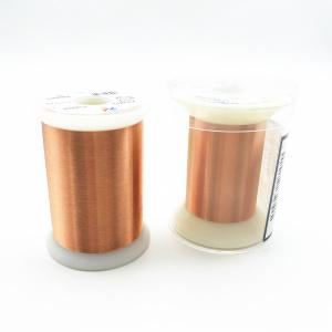 China Solid UEW Insulation Class 155 0.011mm Magnet Copper Wire factory
