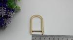 Factory direct selling bag accessories zinc alloy hardware d ring buckle 23mm