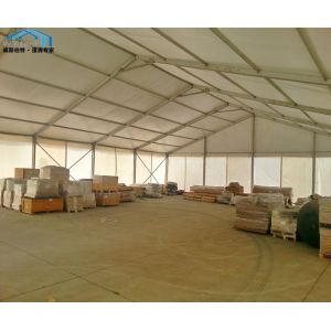 Wonderful Temporary Warehouse Tent Polyester Textile Easily Assembled