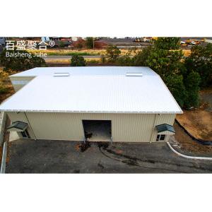 China CE / ISO9001 Approved Wareshouse Prefabricated Metal Steel Sheds For Storage Solutions factory