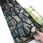 2023 African Brocade Fabric Jacquard Damask Design Brocade Jacquard Fabric High