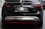 Stainless steel Car Bumper Protector , Front Guard Plate for INFINITI FX35 /