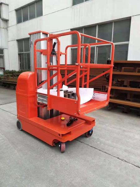 Auto Self Propelled Aerial Work Platform Full Electric Hydraulic Indoor 8m