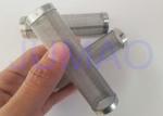 100mm Height Single Layered Sintered Filter Element With Stainless Steel