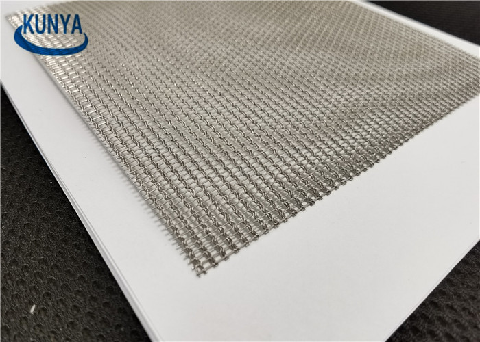 1.0mm Sheets 6m Decorative Wire Mesh Screen Steel Plain Weave