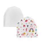 Cute Cartoon Print Baby Beanie Sublimation Infant Hat For Sublimation Photos