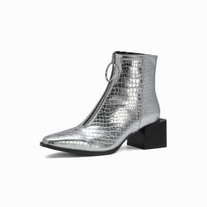 China Janbal Ladies Flat Boots factory