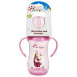 9oz 260ml PP Wide Neck Arc Baby Feeding Bottle Phthalate Free