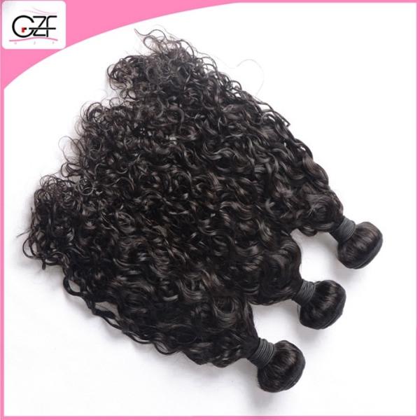 8A Cambodian Remy Virgin Hair Bundles Black Kinky Afro Curly Human Hair Weft