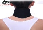 Black Tourmaline Self Heating Neck Pad , Tourmaline Magnetic Therapy Neck