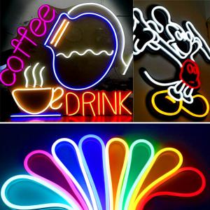 China DC 24V 12V Neon Flex Light Strip IP68 Neon Flexible Light Strip factory
