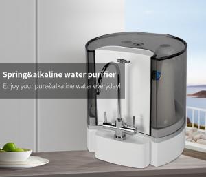 China Countertop Plastic Alkaline Water Ionizer Machine , Alkaline Water Filtration System factory