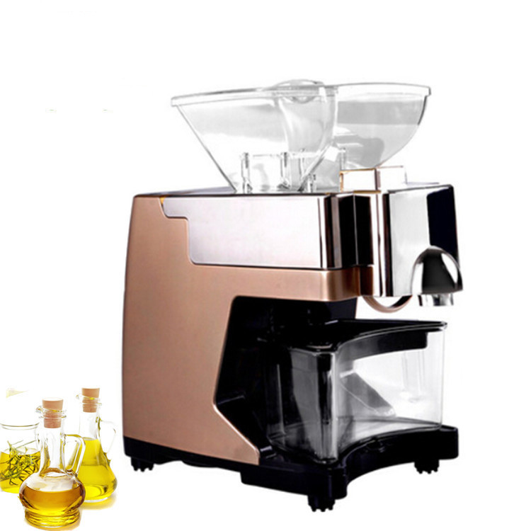 High Oil Yield Home Oil Press Machine High Efficiency Cold And Hot Pressing