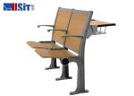 Aluminum Folding Student Desk And Chair Wooden Classroom Furniture Simple Modern