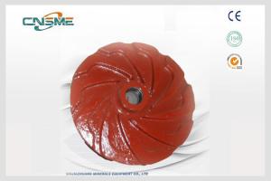 China Chrome Hard Metal Impeller Slurry Pump Replacement Parts Abrasion Resistant factory