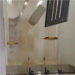 Automatic Powder Coating Booth for Fence, Busbar, and Aluminum Profiles
