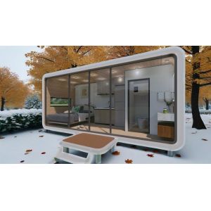 Smart Windproof Hotel Manufacturing Mobile Prefabricated Space Capsule Room