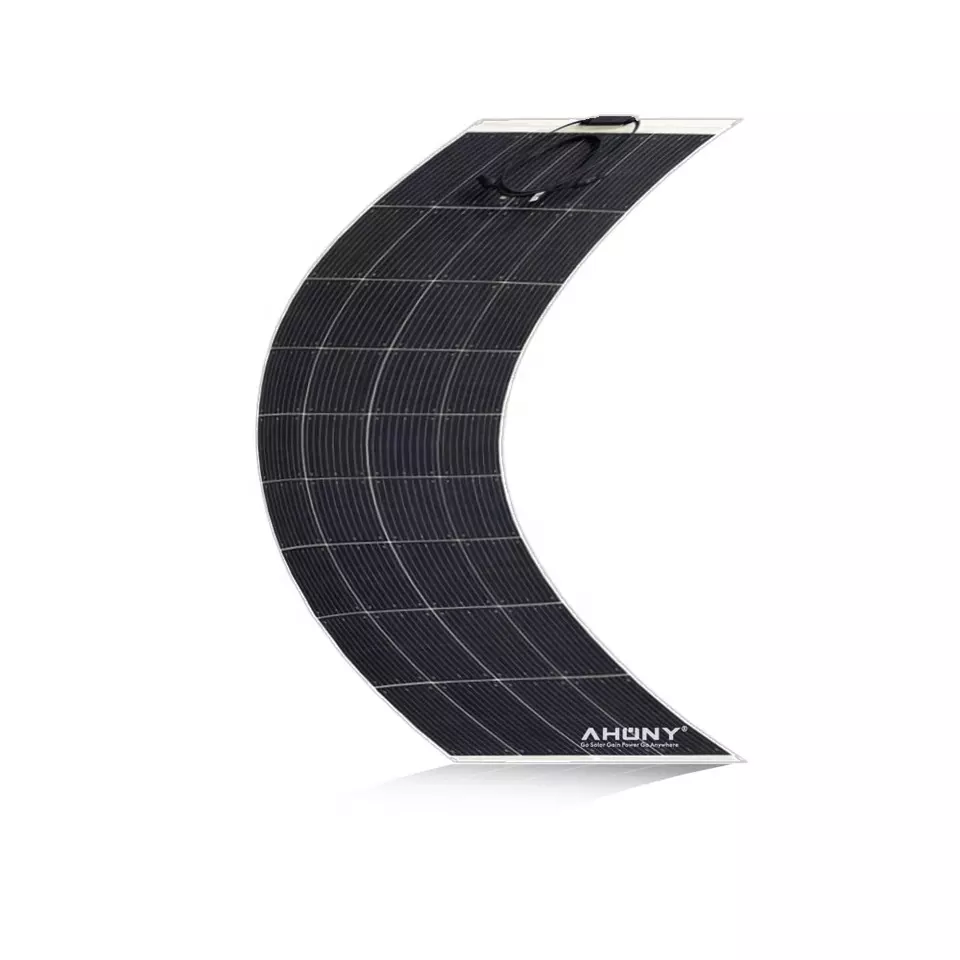 200w Semi Flexible Etfe Solar Panel Rv Awning Transparent Solar Bifacial PV Module