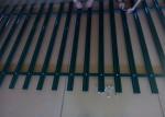 1.8m Height Black Palisade Fencing Hot Dipped Galvanized European