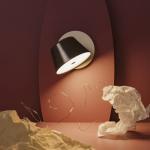 Nordic modern simple rotating creative interior bedroom bedside wall lamp hotel