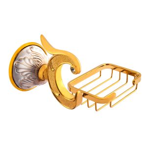 China Brass and Zinc Alloy  Bathroom Accessories Soap Dish Classic Design Wall mounted on sale