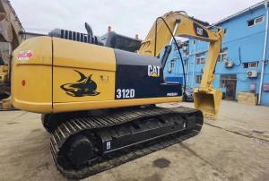 China 12T Used CAT / Caterpillar Excavator With Swinging Hydraulic System 312D factory