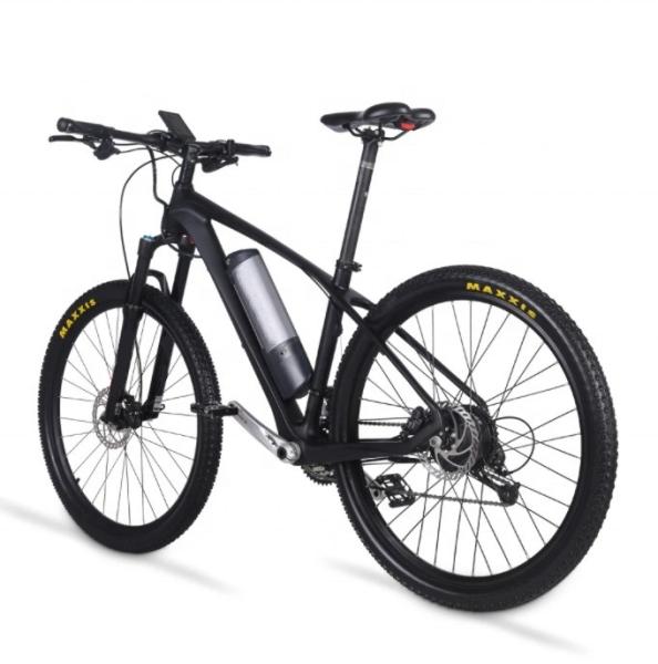 30 - 50Nm Torque Carbon Fibre Electric Mountain Bike With 250W Rear Hub Motor 27