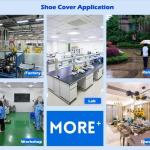 Substrate Non Woven Shoe Cover Making Machine CE Class III