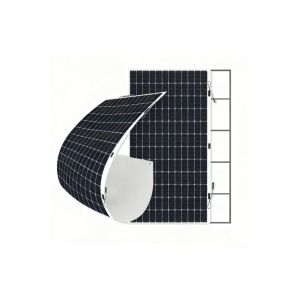 China 580W Peak Power Semi-Flexible Solar Panel - High Voltage, TOPCon Cell for Large Scale Systems on sale