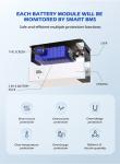 5KWH 7KWH 10KW 48V 50Ah 100Ah 150Ah 200Ah LiFePO4 Powerwall Solar Battery 48V