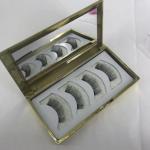 Handmade Long Thick 3D Magnetic Fake Lashes Full Eye Glue - Free Design