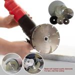 Electroplated Double Sided Maple Leaf Diamond Saw Blade Cutting Grinding Marble