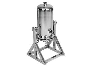 China Titanium cartridge filter vessels for decarbonization of medicine liquid 5000L / h factory