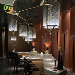 China JYLIGHTING Custom Hotel Club Catering Private Room Lobby Sales Department Banquet Hall Art Project Iron Decorative factory