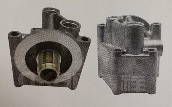Steel Materials Oil Filter Head , Oil Filter 484495 4622562 For ZAX120-6 ZAX240