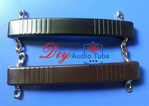 China Durable Leather Dogbone Amp Handle , Guitar Amp Handles 159.5x48.3mm Hole Distance factory