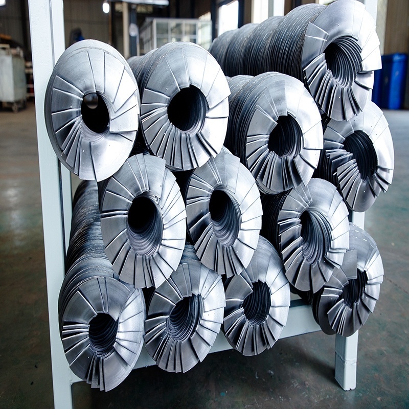 OEM Custom Screw Conveyor Continuous Shaftless Helical Replacement Auger Screw