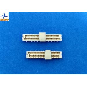 China Light Yellow LCP 1.25mm Pitch Connector , Wire To Board Terminal Connector One Row on sale China Light Yellow LCP 1.25mm Pitch Connector , Wire To Board Terminal Connector One Row on sale