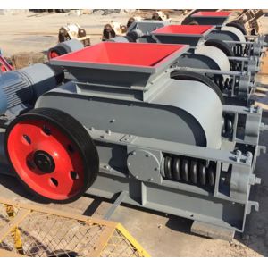 China Quartz Smooth Double Roller Crusher Making Sand blue Yellow Iron Grey，crusher for coal with two rollers on sale