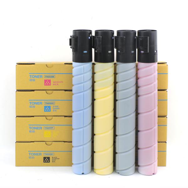 TN-223 Toner Cartridge for Konica Minolta Bizhub C226/256/266/C7222/C7226 with 1