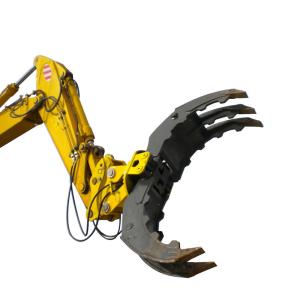 China High Quality Excavator Attachments Wood Grapple For Excavator Grapple Hydraulic Wood Grabber For Excavator on sale