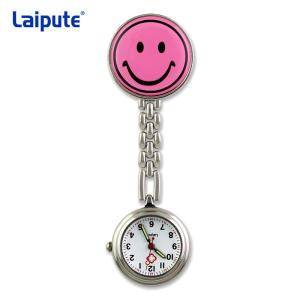 China Luminous Nurses Clip On Fob Watch Alloy Strap Cute Quartz Fob Watch factory