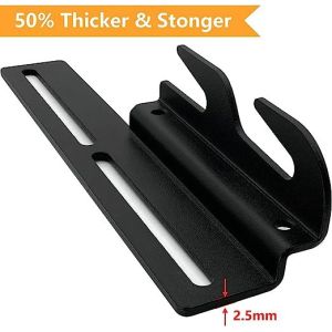 #711 Bed Frame Bolt On to Hook On Conversion Brackets for Headboard or