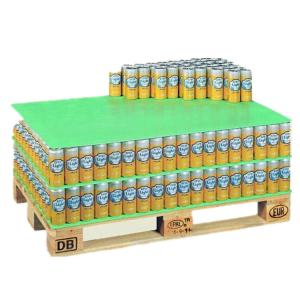 China 3mm 4mm Corrugated Plastic Layer Pads PP Layer Pad Green Waterproof factory