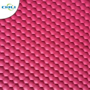 China factory suppliers pu embroidered shoe leather factory